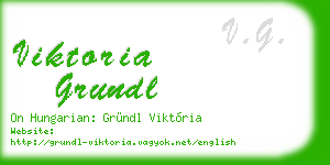 viktoria grundl business card