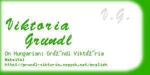 viktoria grundl business card